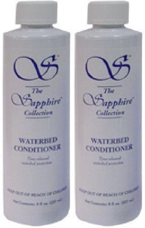 6-8oz Blue magic Bottles of Waterbed Conditioner plus free patch kit
