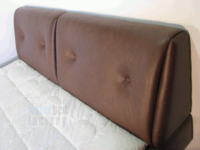 Deluxe Padded Waterbed with Matching Base