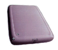 Air frame air cushioned waterbed with 85-90% waveless mattress